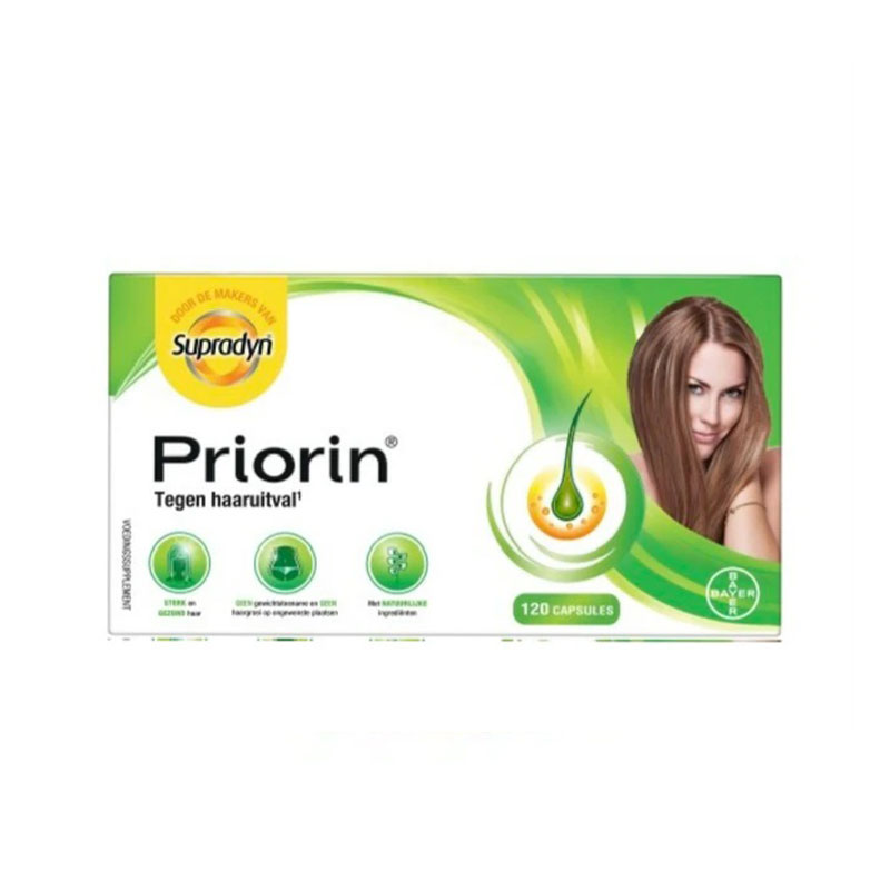 مکمل تقویت و ضد ریزش مو برند پریورین مخصوص بانوان (Priorin tegen haaruitvval)