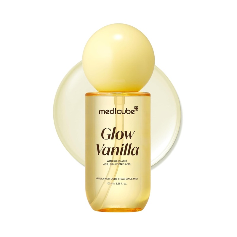 میست خوشبوکننده مو و بدن مدی کیوب مدل Glow Vanilla