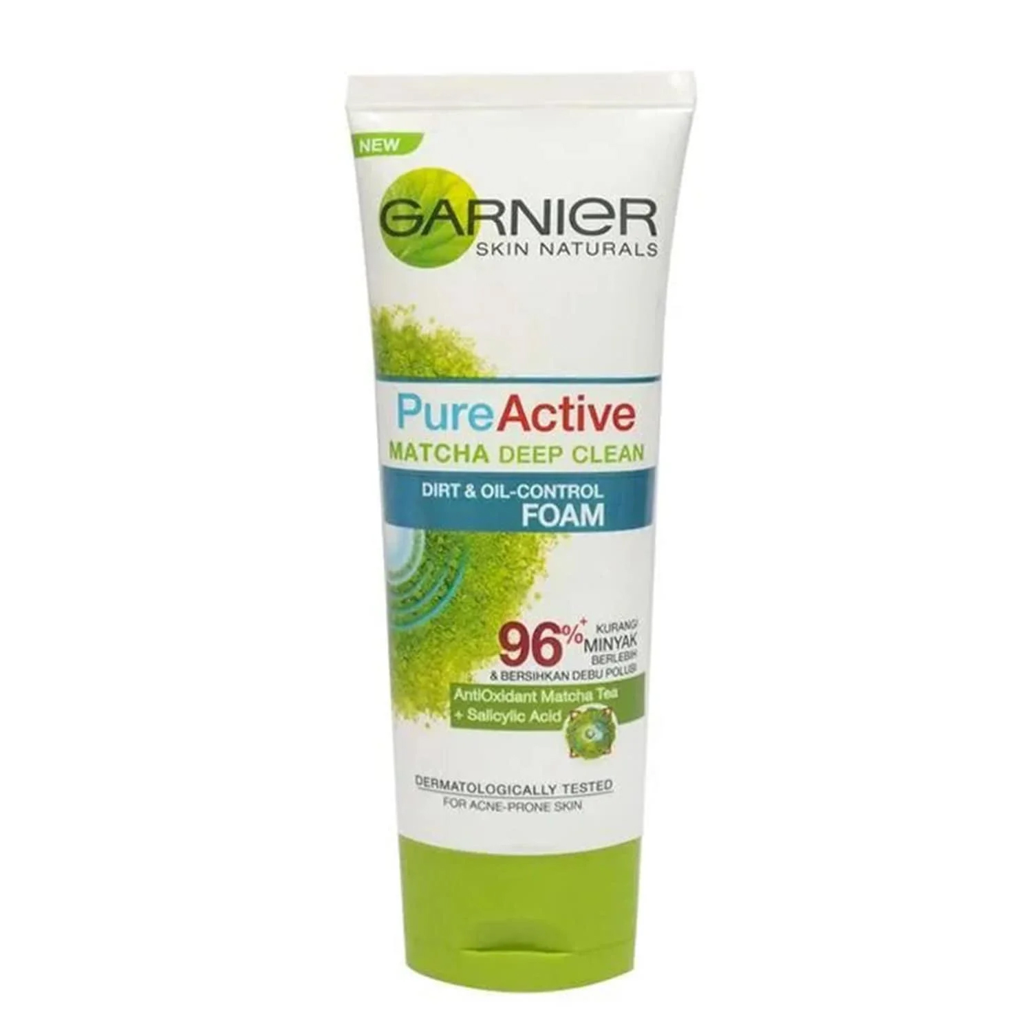 فوم پاک کننده و آنتی اکسیدان Pure Active Matcha گارنیه